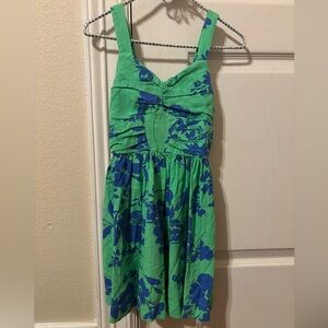 Bonnie Jean Green and Blue Kids Dress